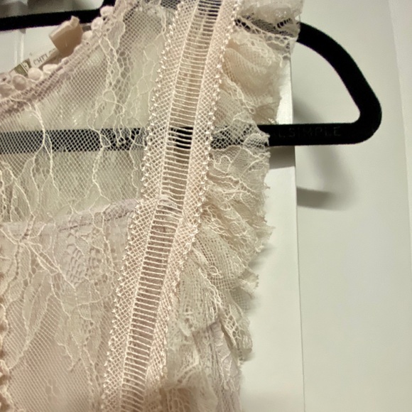 Chelsea & Violet Ivory/blush lace dress - Picture 7 of 9